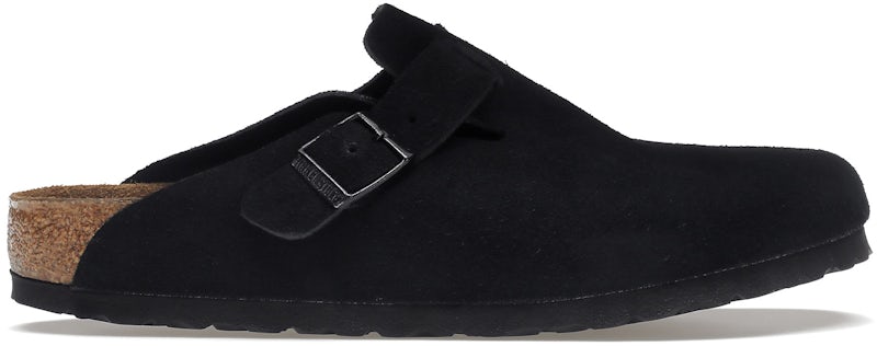 Boston 'Soft Footbed Suede Black'