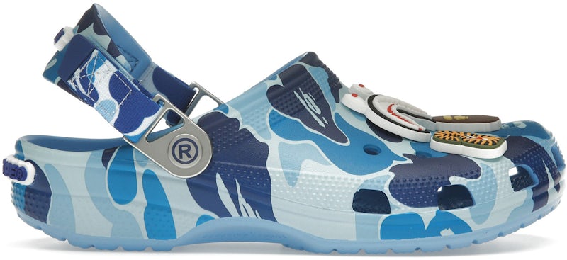Classic Clog 'A Bathing Ape ABC Camo Blue'
