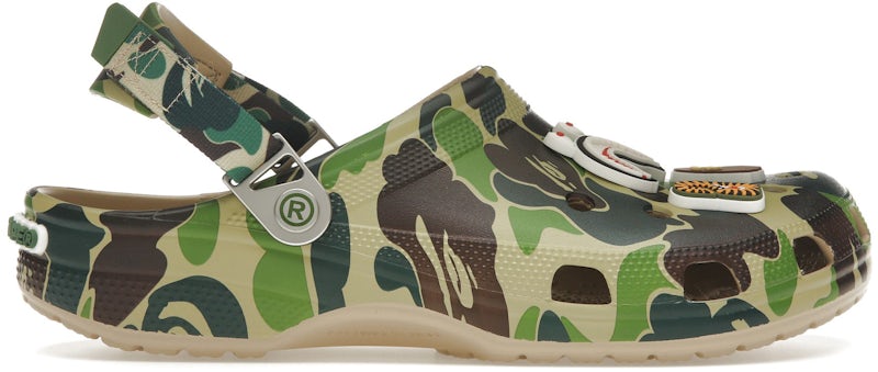 Classic Clog 'A Bathing Ape ABC Camo Green'