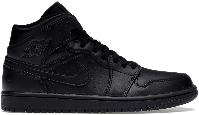 Air Jordan 1 'Mid Triple Black'