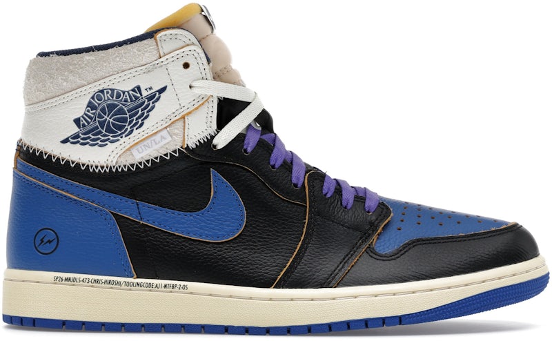 Air Jordan 1 'Retro High OG SP Fragment x Union LA Sport Royal'