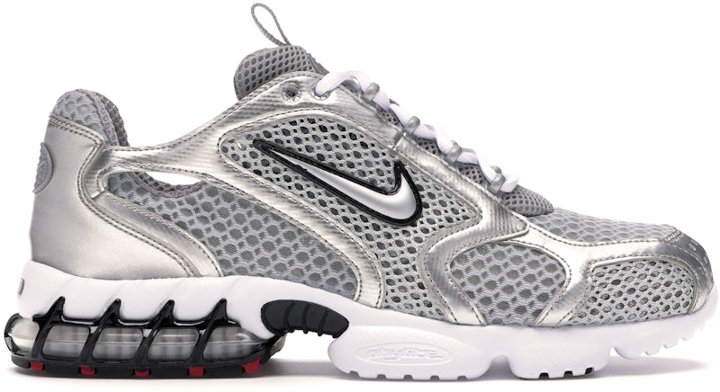 Air Zoom Spiridon 'Cage 2 Metallic Silver'