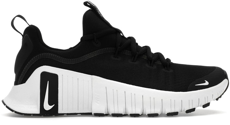 Free Metcon 6 'Black White' (Women's)