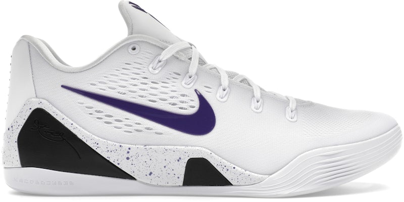 Kobe 9 Elite 'Low EM Protro White Court Purple'
