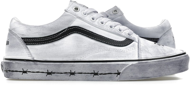 Old Skool 'Travis Barker Dues Paid White'