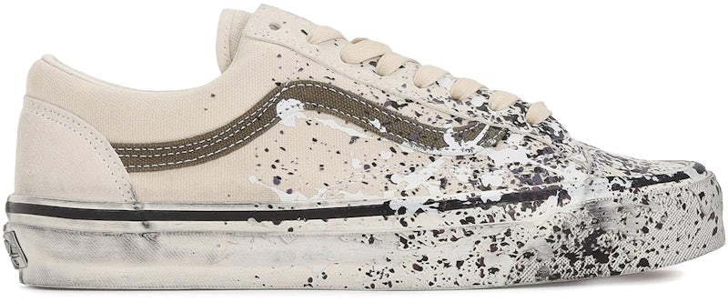 Old Skool 'Premium 36 Paint Splatter Turtledove'