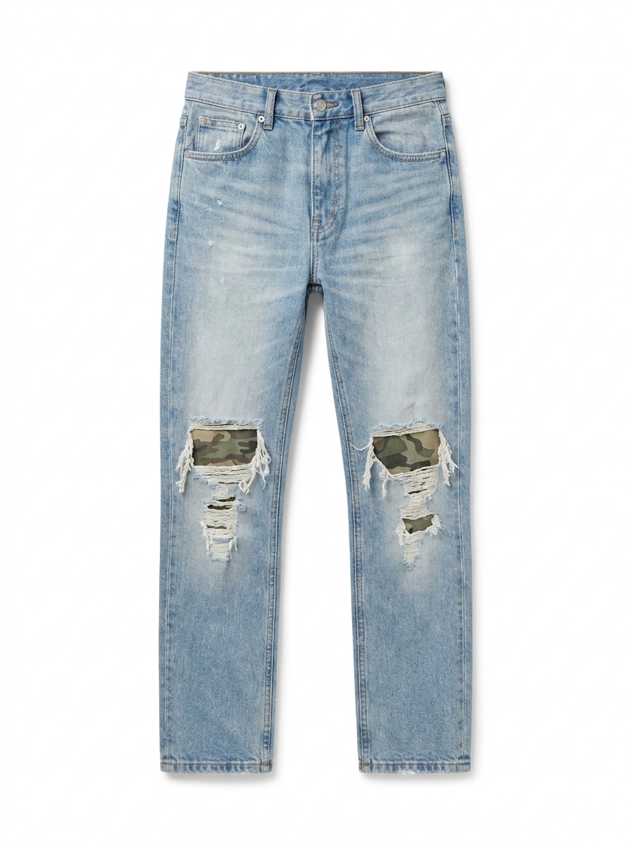 Heritage Wide Leg 'Washed Black'