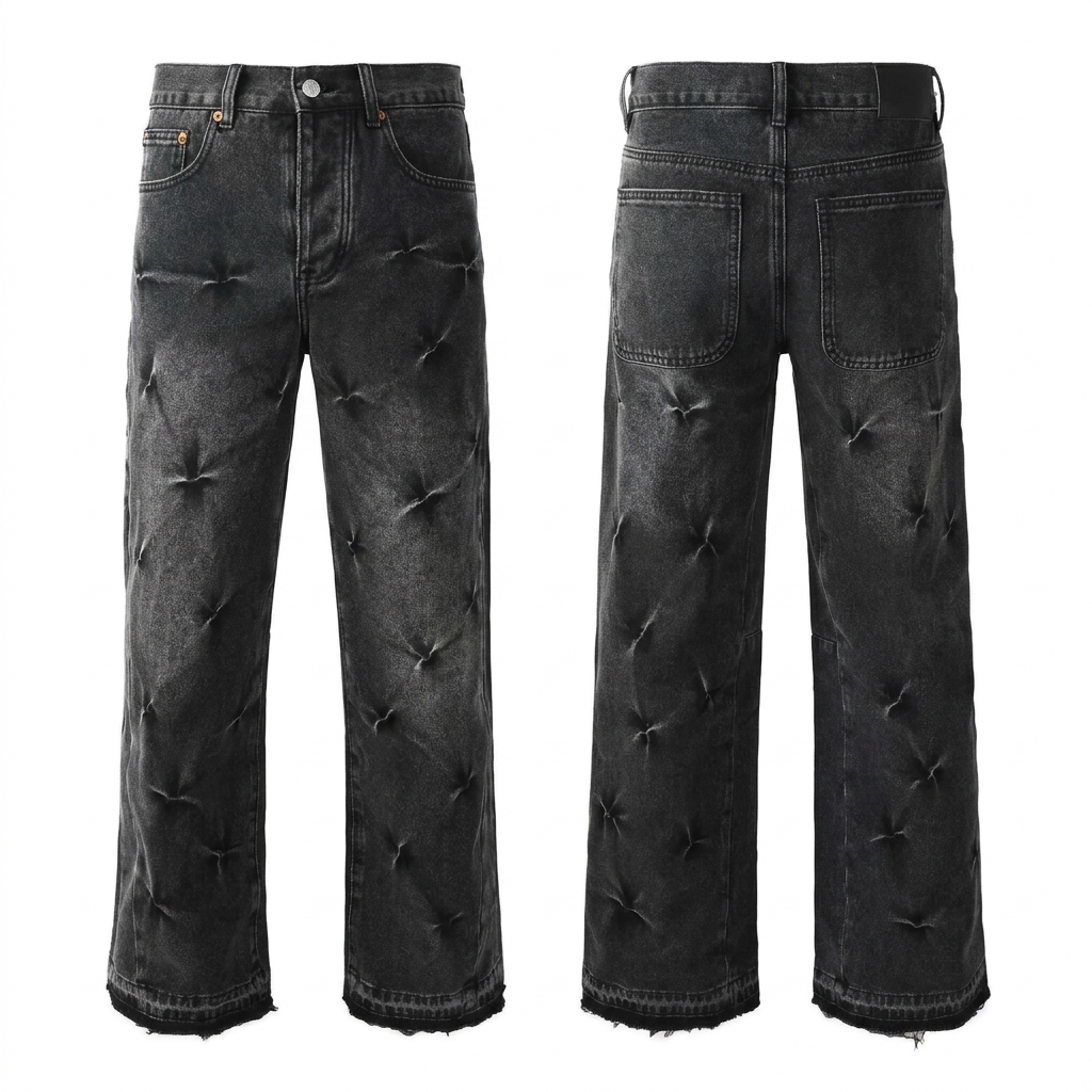 Heritage Tapered Jean 'Overdyed Black'